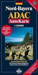 ADAC AutoKarte Deutschland 10. Bayern Nord 1 : 200 000. ... | Buch | Zustand gutGeld sparen & nachhaltig shoppen!