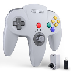 2.4GHz Wireless Controller for Nintendo N64 Switch PC Mac and other USB devices