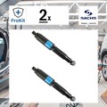 2x ORIGINAL® Sachs Stoßdämpfer Hinten für Fiat Doblo Großraumlimousine