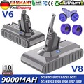 9000mAh Für Dyson V6 V8 21.6V akku SV10 Absolute Staubsauger DC56 DC61 DC62 DHL