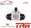 RADBREMSZYLINDER TROMMELBREMSE PAAR TRW BWF145A 2PCS A FÜR VW PASSAT,CADDY II