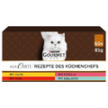 PURINA GOURMET A la Carte Wet Cat Food, Variety Mix, 60 Pack, 60x85 g