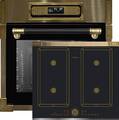 Kaiser EH 6726 AD Retro Einbaubackofen 80L + KCT 6745 AD Induktionskochfeld 