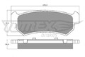 Bremsbelagsatz Scheibenbremse TOMEX Brakes TX 14-98 für CHEVROLET NUBIRA LACETTI