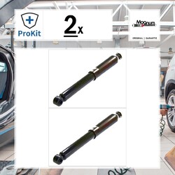 2x ORIGINAL® Magnum Technology Stoßdämpfer Hinten für Mitsubishi Pajero