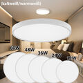 12W-60W LED Deckenleuchte Ultraflach Panel Deckenlampe Wohnzimmer Schlafzimmer