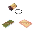 KAMOKA Inspektionspaket Filterset passend für Opel Corsa C 1.8