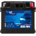 NRG Autobatterie 55Ah Calcium Technologie 12V ersetzt 44Ah 45Ah 46Ah 52Ah 54Ah