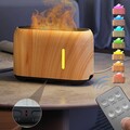 LED Aroma Diffuser Mit Flammen Effekt Luftbefeuchter Diffusor Für ätherische Öle