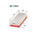 1x Luftfilter FILTRON AP 139/4 passend für VAG