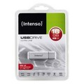 10x FD 016GB Intenso Ultra Line USB 3.0 / 35R/20W / Alu / silber