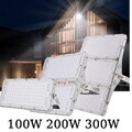 LED Fluter 100W 200W 300W Modul Scheinwerfer Straßen Flutlicht Aussenstrahler 