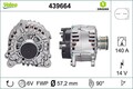Generator Valeo für Audi A1 A3 Cabrio A4 B6 Limo Kombi B7 A8 D4 2003-> 439664