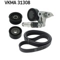 ORIGINAL® Skf Keilrippenriemensatz für Audi A4 B7 Avant A4 B7 A6 C6 Avant A6