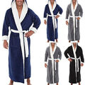 Neu Bademantel Unisex Damen Herren Saunamantel Morgenmantel Robe Frottee Mantel 