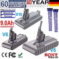 9500mAh Für Dyson V6 V8 V10 21.6V Animal SV11 Absolute Motorhead SV10 Ersatzakku