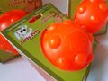 Jolly Pets Jumper Ball Hundeball Hundespielzeug flex robust Noppen orange 10cm