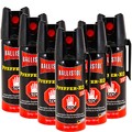 Ballistol PFEFFER-KO JET Tierabwehr Spray CS Fadenstrahl Pfefferspray 6x50 ml