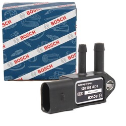 BOSCH 0281006005 Abgasdrucksensor Differenzdruckgeber für AUDI SEAT SKODA VW TDIEinschränkungen beachten! | entspricht OE-Nr 059906051A