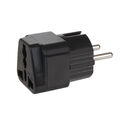 Reise Adapter UK / GB auf EU Universal Schuko Stecker England  Büchse