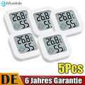 5x Mini LCD Digital Thermometer Hygrometer Luftfeuchtigkeit Temperaturmessgerät