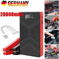 20000mah Auto Starthilfe Jump Starter Pack 400A Booster Power Bank USB Ladegerät