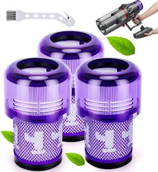 Hepa-Filter für Dyson V12 Detect Slim Absolute Kabelloser Staubsauger Ersatz