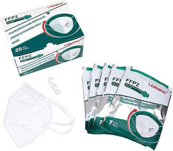 FFP2 Maske Atemschutzmaske Schutzmaske Masken FFP2-Maske 5-lagig weiß⭐️⭐️⭐️⭐️⭐️ AUF LAGER ✔️ VERSAND AUS DE ✔️ 1 -100 Packs