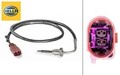 HELLA 6PT014494-411 Sensor für Abgastemperatur Sensor Abgastemperatur für VW 