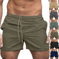 Herren Badeshorts Kurze Hose Swim-Shorts Badehose Strand Schwimmhose BeachwearDE