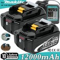 2X Original 18V 9Ah 12Ah Akku Für Makita BL1850 BL1830 LXT BL1860 Led /Ladegerät