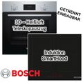 Herdset BOSCH Backofen Schnellaufheizung + Induktionskochfeld autark 60 cm