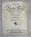 Gazette du Bon Ton - Rare plaquette de présentation.  1912. Art nouveau !
