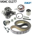 SKF VKMC01277 Wasserpumpe + Zahnriemensatz Zahnriemensatz und Wasserpumpe 