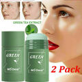 2x Green Tea Purifying Clay Stick Mask Oil Control Anti-Acne Tiefenreinigung DE