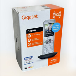 Gigaset - CL660HX / Schnurloses Telefon / FritzBox IP / Erweiterung / silber NEU