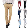 Herren Chino Stoff Hose Regular Fit Herrenhosesigner Stretch Chinohose Anzug