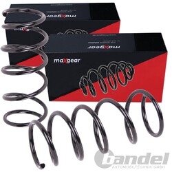 2X MAXGEAR FAHRWERKSFEDERN HINTEN PASSEND FÜR VW MULTIVAN TRANSPORTER