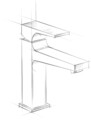 hansgrohe Metropol Einhebel-Waschtischmischer 110, CoolStart, mit Hebelgriff,