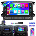 4+64GB Für VW Tiguan 2007-2015 T5 Transporter DAB+ Android 14 Autoradio GPS Nav