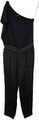 NAF NAF Jumpsuit Damen (EU) 38 Ärmellos Offene Schulter Schwarz