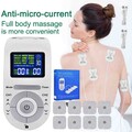 Digital 12modi TENS EMS Gerät Reizstromgerät Muskelstimulator Schmerzlinderung
