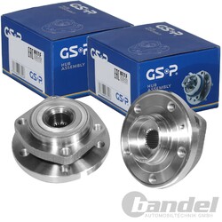 2X GSP RADLAGER-SATZ VORNE BEIDSEITIG PASSEND FÜR VOLVO 850 C70 S70 V70