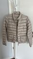 Moncler Kurze Daunenjacke Lans Damen beige / hellgrau 