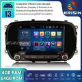 8-Kern 64G Android 13 Autoradio GPS für Fiat 500X Navi DAB+ CarPlay Wifi SWC DSP