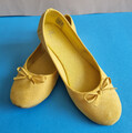 Anna Field Ballerina Gr 39 gelb Sommer Frühling Freizeit Schuh