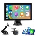 Wireless Apple CarPlay Android Auto Tragbar Touchscreen Autoradio Bluetooth KAM+