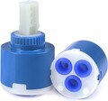 2x Kartusche Patrone Keramik Ersatz für Einhebel Armaturen Wasserhahn 35mm 40mm