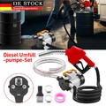 230V 60L/min 550W Dieselpumpe Heizölpumpe Elektrisch Selbstansaugend Ölpumpe