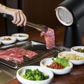 Tragbare Dunstabzugshaube Desktop-Abzugshaube mit 3-Gang BBQ Kochen Hot Pot